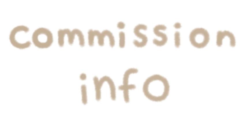 commission info